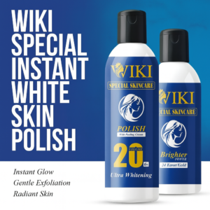 VIKI Special Skincare Brighter & 2 In 1 Polish With Peeling Cream โ Ultra Whitening