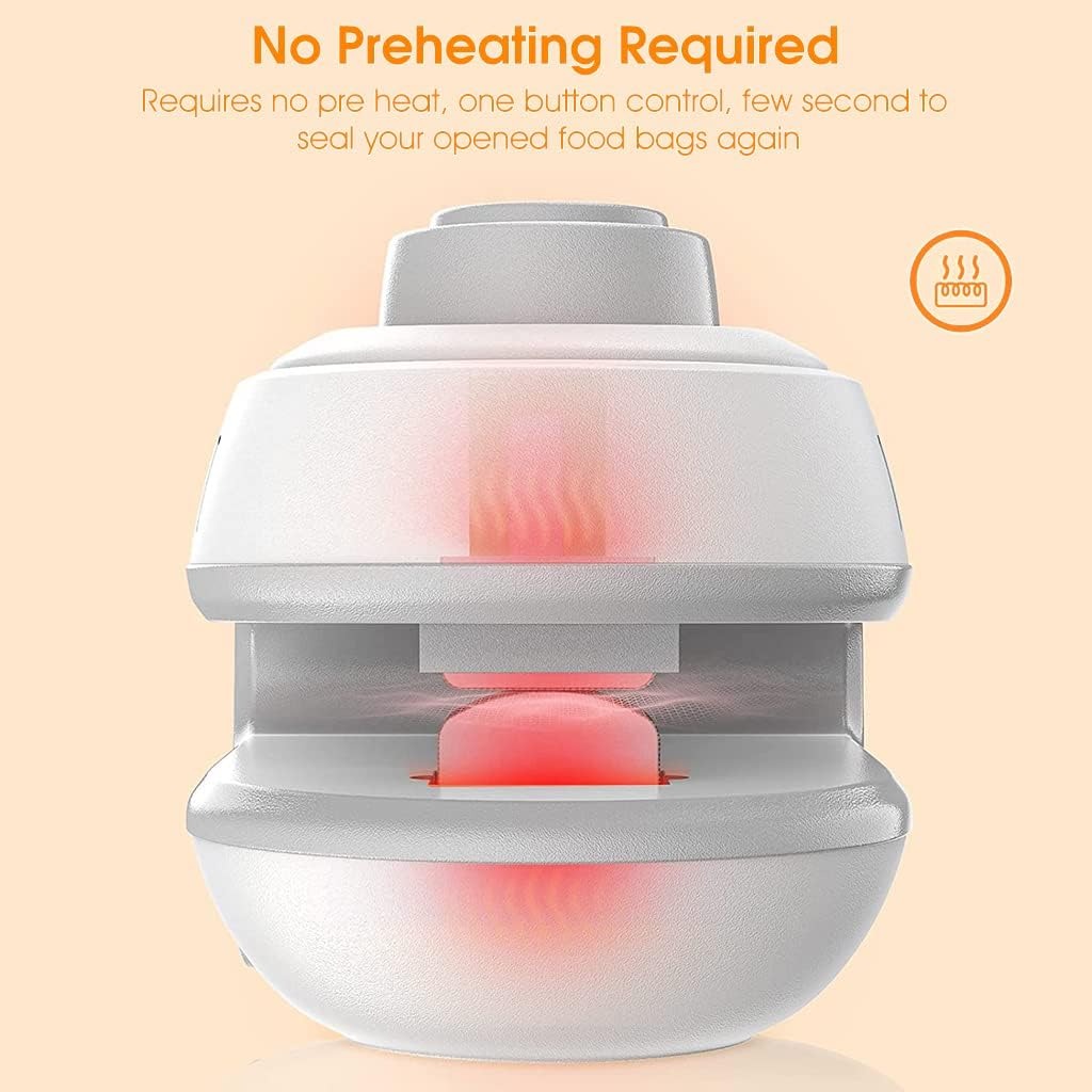 2497d40981375fd8a3968cfacf6abeea 1 Pc Mini Heat Sealing Machine 2-In-1 Cutter & Sealer With USB Cable – Compact USB Rechargeable Food Bag Sealer For Snac - Image 4