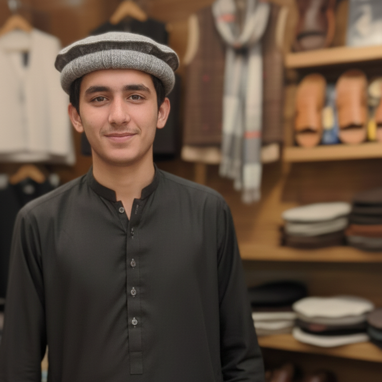 24e527f4acdf1df55d4e9fe447426e5e Plain Peshawari Cap Traditional Design Durable Quality Comfortable Fit Stylish Look Perfect Choice For Cultural Events (