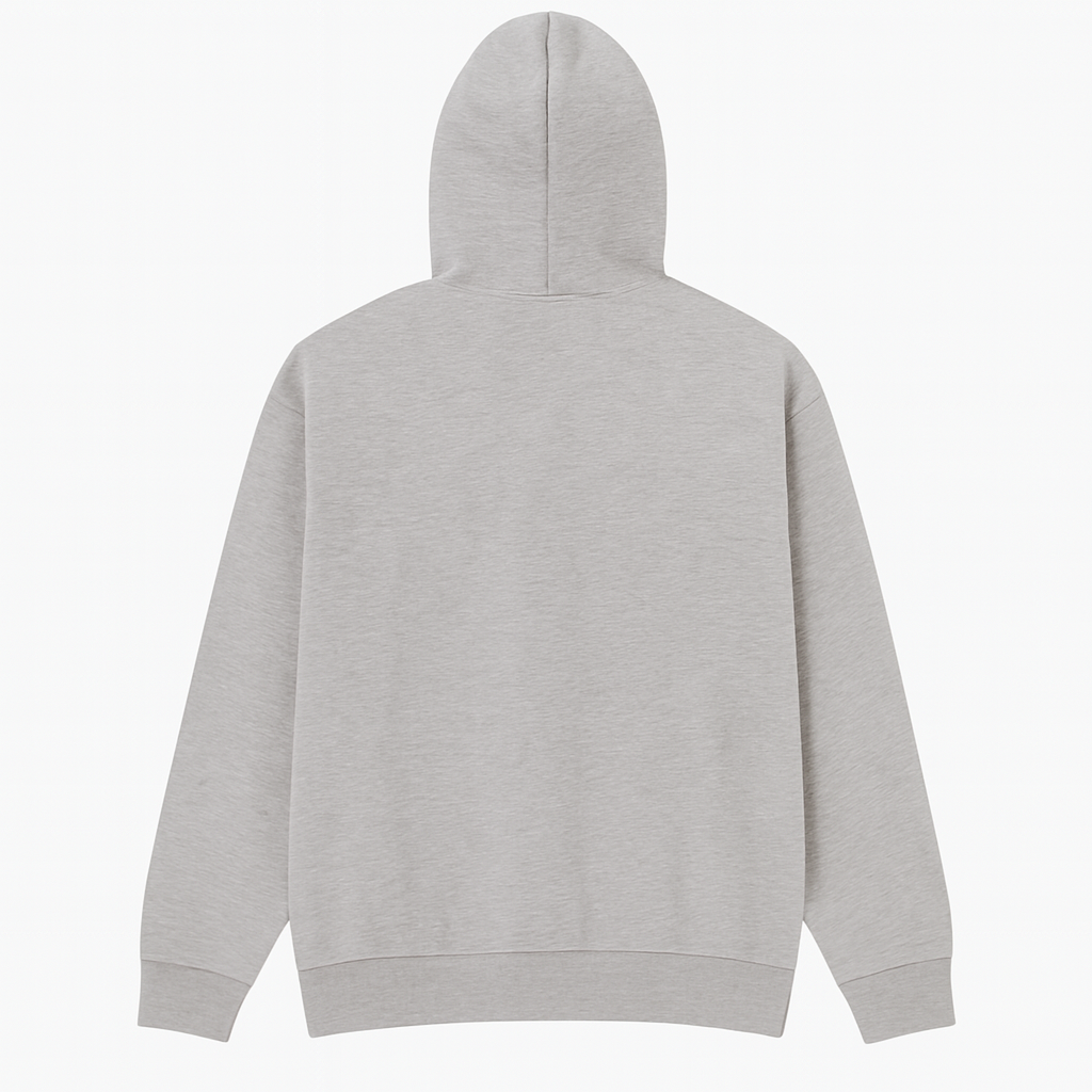 25b16267b8a98bad8f0e570d2f2d67a4 Unisex Grey Printed Hoodie – Premium Summer Collection for Boys & Girls | Stylish, Comfortable & Trendy Casual Wear - Image 3