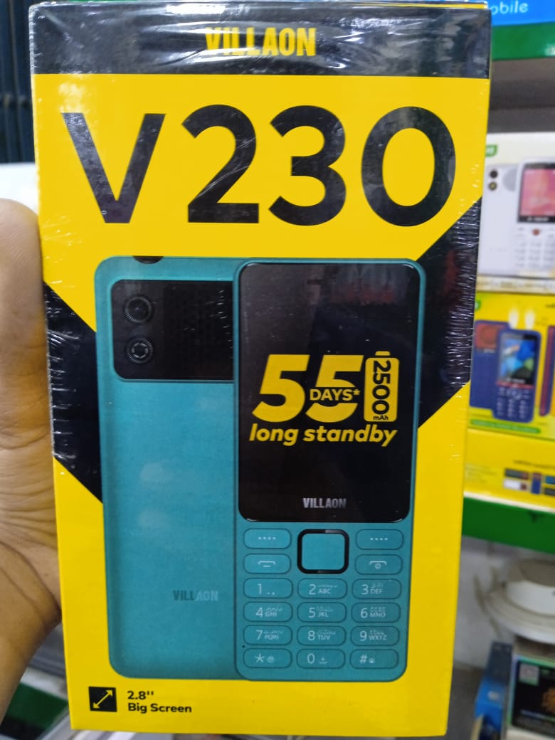 262e7d93b7c069190154158ac25f2744 Villaon V230 2.8 Inch QVGA Dual SIM PTA Approved Mobile With Removable 2500mAh Battery (Random Color) - Image 4