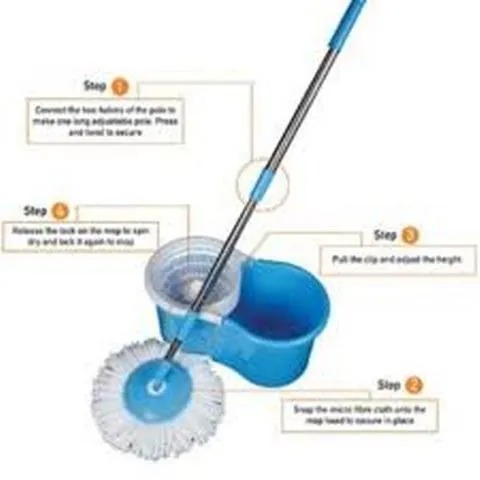 2656d077dd2cb6abde9348f203694ffc 360° Rotating Head Mops with Bucket Mob Deep-cleaning magic mop-microfiber mop - Image 2