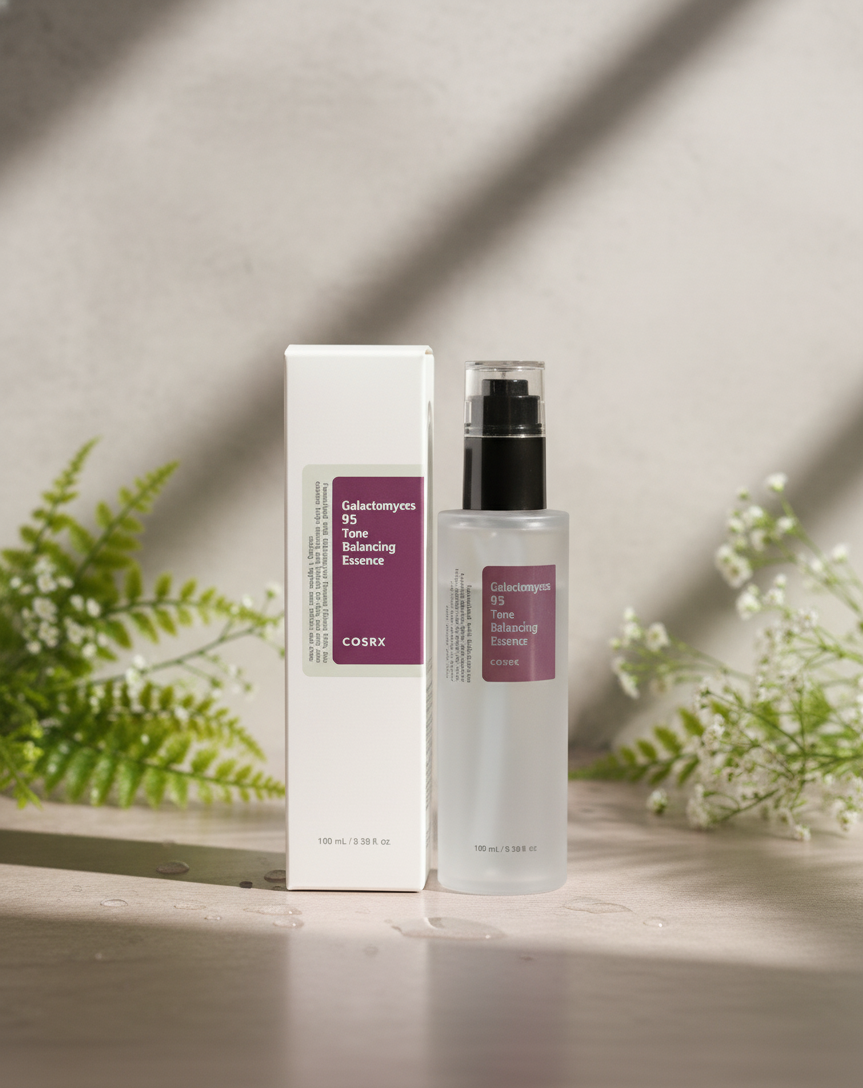 2759fbb85017e8a5d2069addc25608bd COSRX Galactomyces 95 Tone Balancing Essence – Radiance-Boosting Hydrating Essence for Brightening, Smoothing & Even-Ton - Image 2