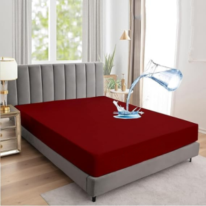 Premium King Size Waterproof Mattress Cover | Breathable, Soft, Noiseless, And Dustproof Protection For Ultimate Bed Com
