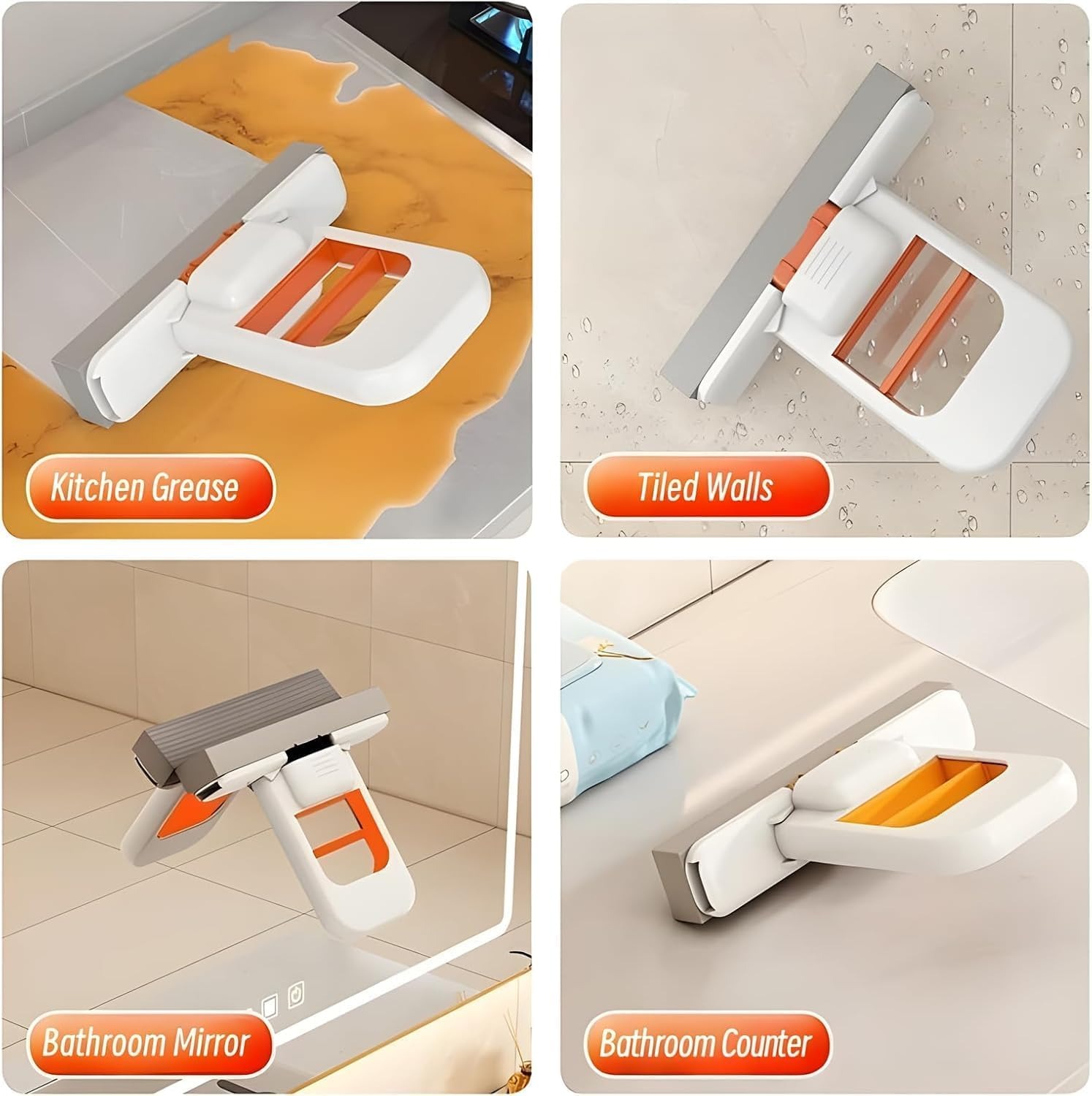 2ac88ab14213db67cbb0f439796d1a64 Foldable Desktop Mini Sponge Mop | Portable Wet & Dry Cleaning | Self‑Squeezing Mop for Kitchen, Bathroom, Car & Glass - Image 2