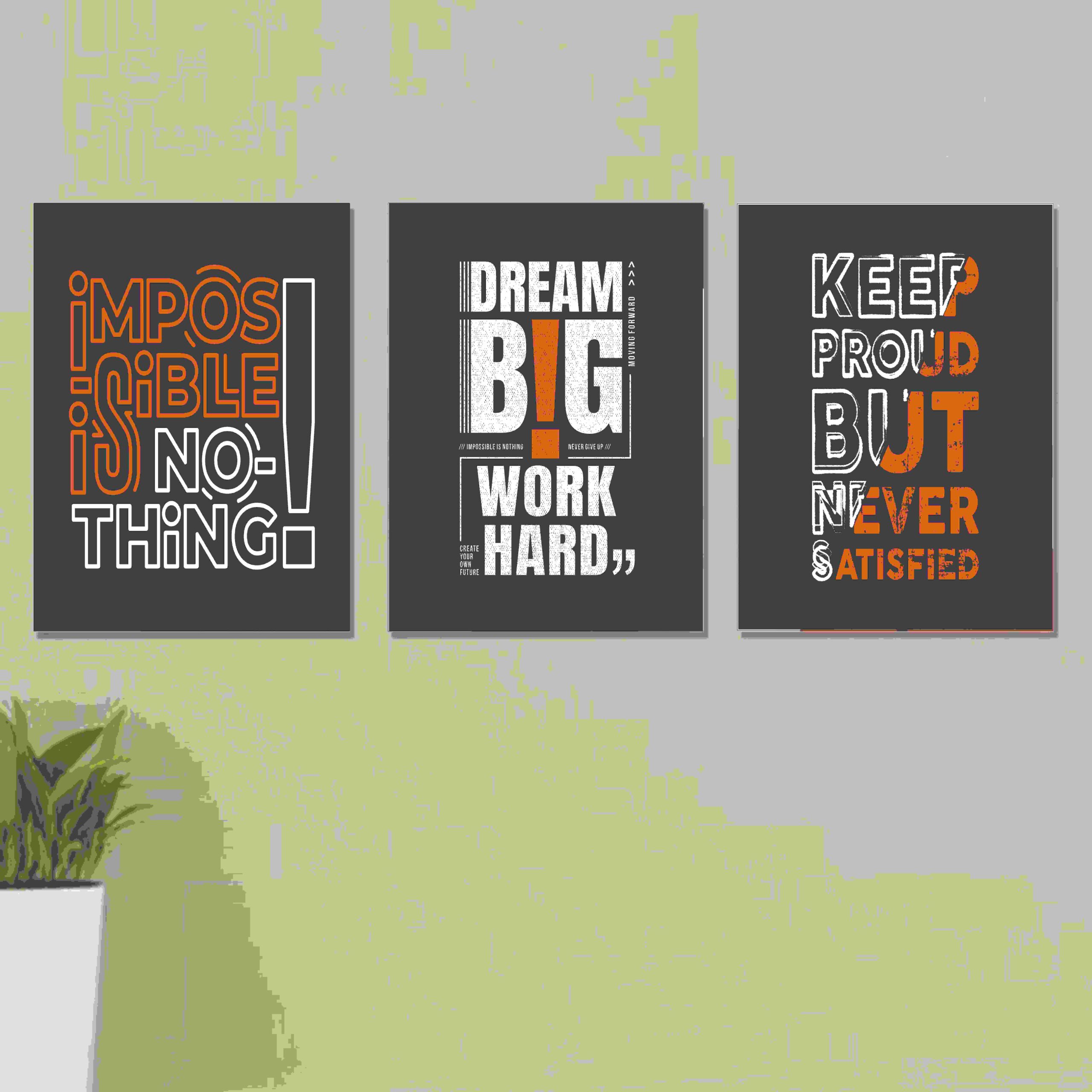 2b783f1fd3ca611fe4d655f2fdd11c07 Set of 3 Wall Art Wooden Phototile Frames for Wall Decor