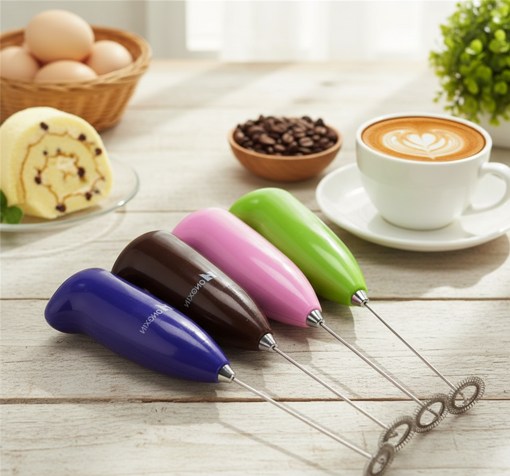 2bc0b7efd2094a6945498940ca7e8caf Coffee Beater & Milk Frother – Mini Handheld Egg Whisk, Drink Mixer & Foamer for Kitchen Use | Practical Cooking Tool (R - Image 4