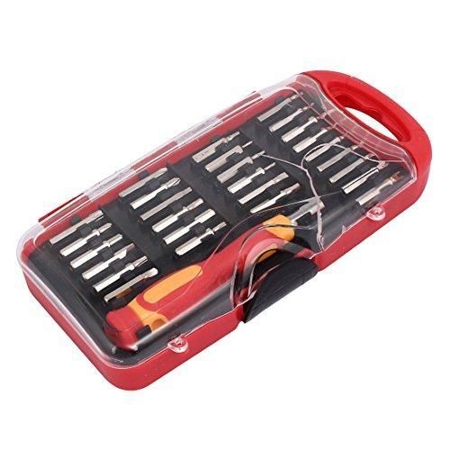 2bd044bf-1954-406c-b07c-e65877053319-1-1 27-in-1 Multifunction Manual Screwdriver Set, Household Hardware - Precision Screwdriver Set With 360° Rotating Handles - Image 3