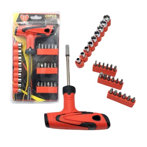 2c152b53721a5f6d2b0faad4d1debc27 28‑Pcs Screw Tool Set | High‑Quality Screwdrivers & Bits | Durable Repair & Assembly Kit