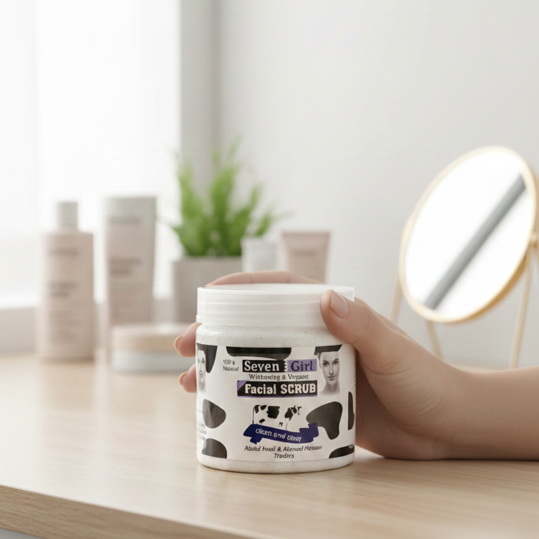 2cbb8587fb1d3804e6f0489f54aafb50 Seven Girl Whitening & Facial Scrub – Big Size, Made in UK - Image 2
