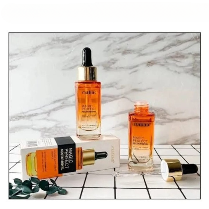 2d19f2b9fe68c46ee926e25f8d5c7bfd Maliao Magic Perfect Nectar Royal Vitamin C+E Serum – Restores Glow & Nourishes Dry, Dull Skin, 30ml