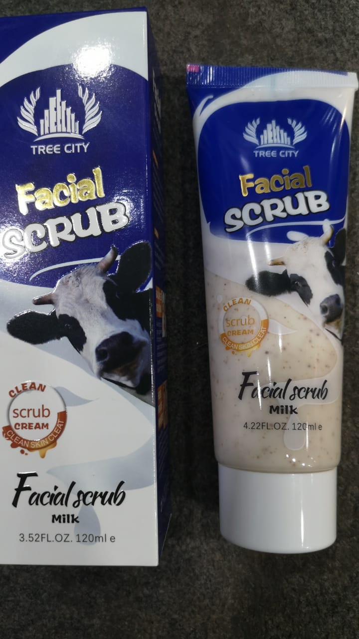 2dba6f6b46856fd81239783d5a3f2681 Tree City Facial Scrub | Snail Extract | Gentle Exfoliation & Skin Rejuvenation | 120 ml - Image 4