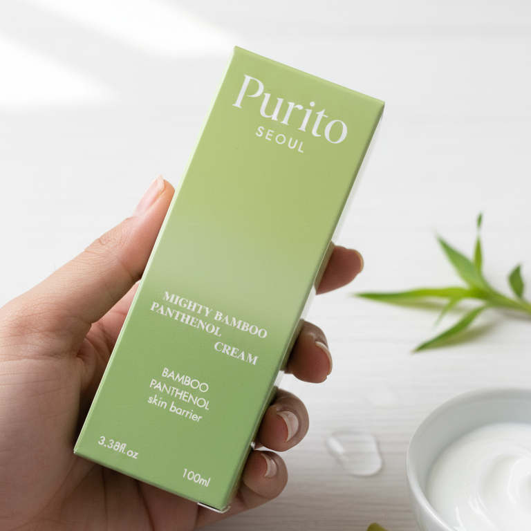 2e3a369a8f5b17026c4a4e2f302a339e Purito GreenShield Bamboo Infused Skin Defense And Deep Barrier Recovery Cream For Nourished And Protected Skin - 20g