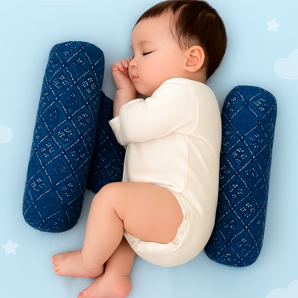 2e5590aff9c0fbecc126e46367c61fd5 Baby Sleeping Comfort Pillow – Soft Support Pillow For Infants – Ergonomic Shape For Head, Neck And Back – Breathable An - Image 2