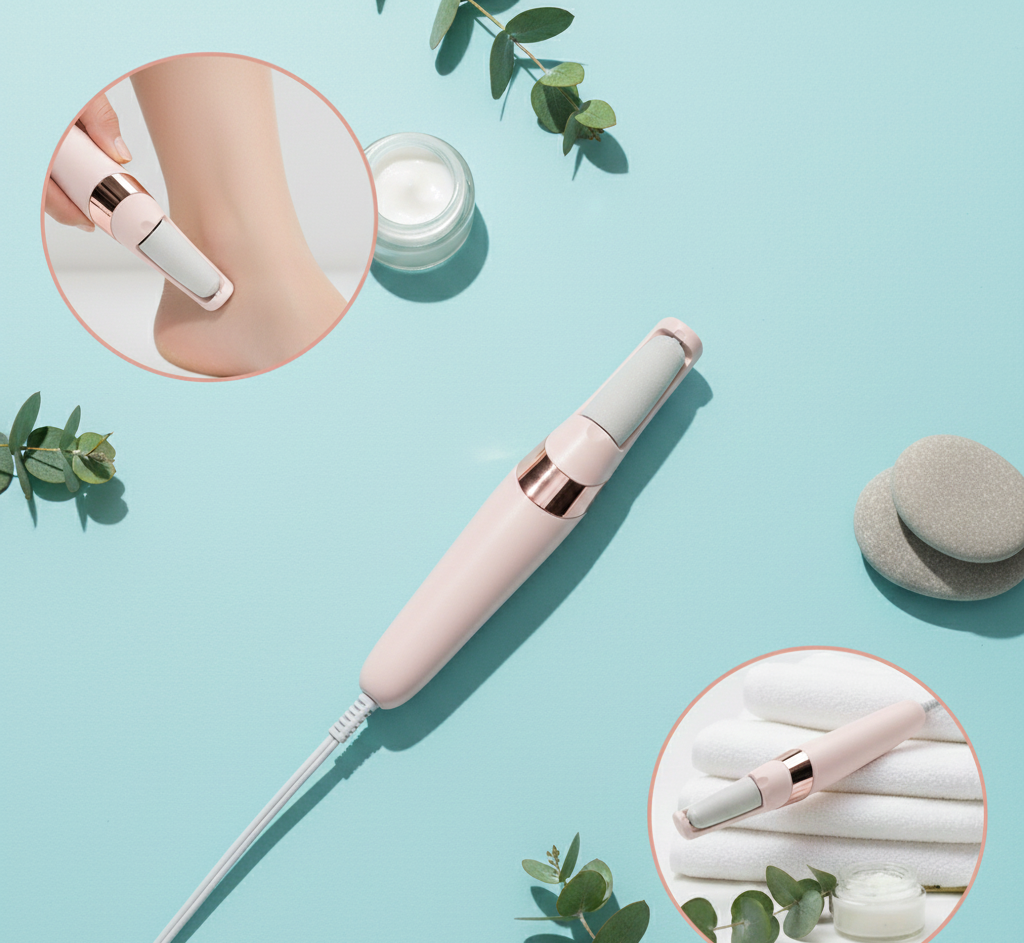 2fcbae34cd4b74356f44ce6cdf237528 Rechargeable Electric Pedi Foot Filer – Powerful Callus Remover for Cracked Heels & Dead Skin | Smooth, Soft & Salon-Qua