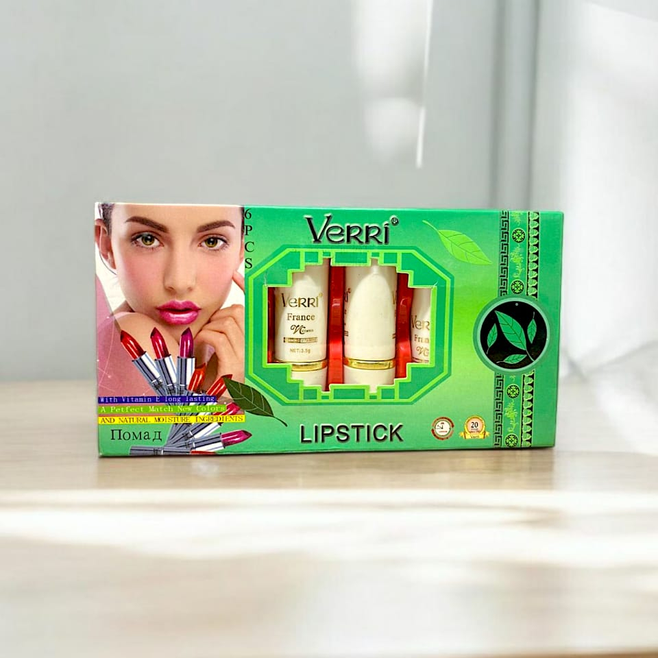 2ff29ee17e58c0d5f71493ab485f0b33 6 Pcs Velvet Matte Lipstick Collection – Highly Pigmented Multicolor Lip Shades With Long-Lasting Smooth Finish For Dail - Image 3