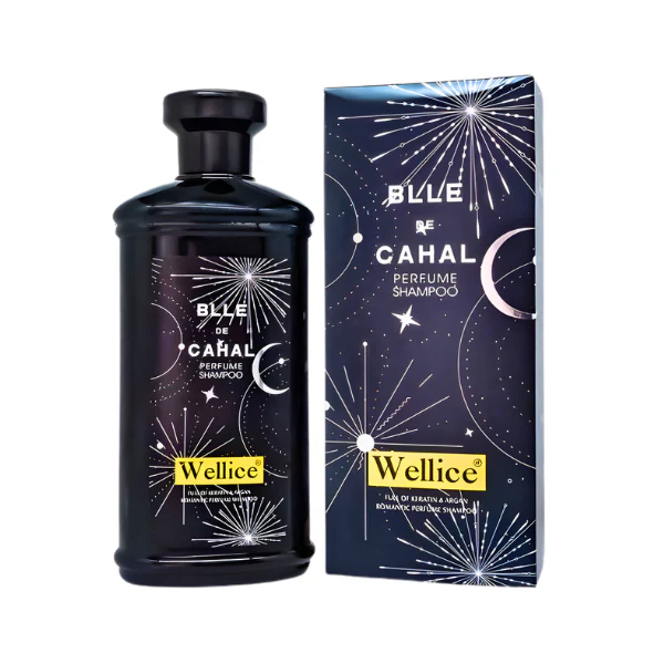 33b7f893a476a06ffe7798592b6b1657 Wellice Blue De Cahal Perfume Shampoo – Long-Lasting Fragrance, Deep Clean & Silky Smooth Hair Care