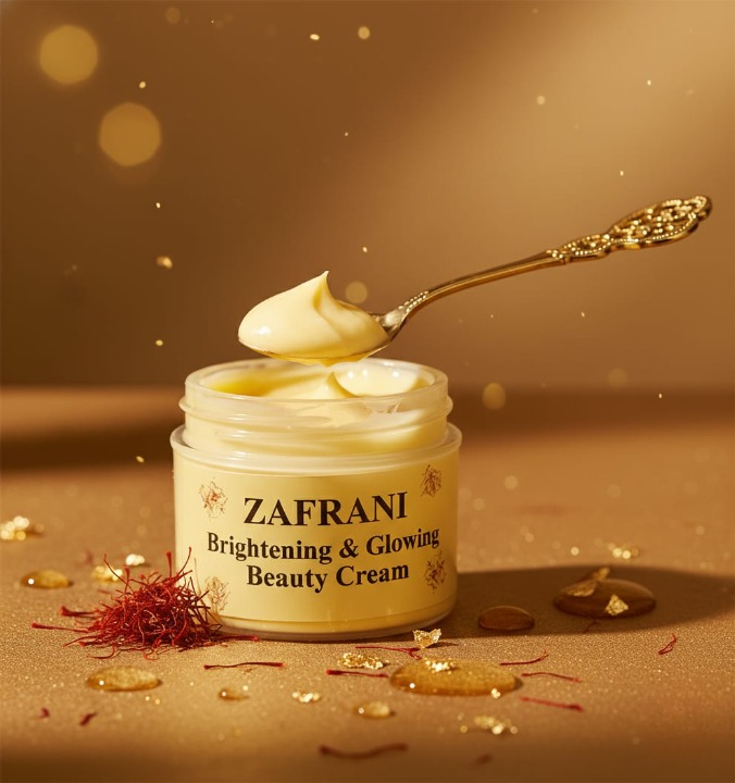 340cb5c5975b124b8df4775899618c02 Zafrani Brightening & Glowing Beauty Cream | Radiant, Soft & Nourished Skin | Skin Lightening & Hydrating Formula (100g) - Image 2