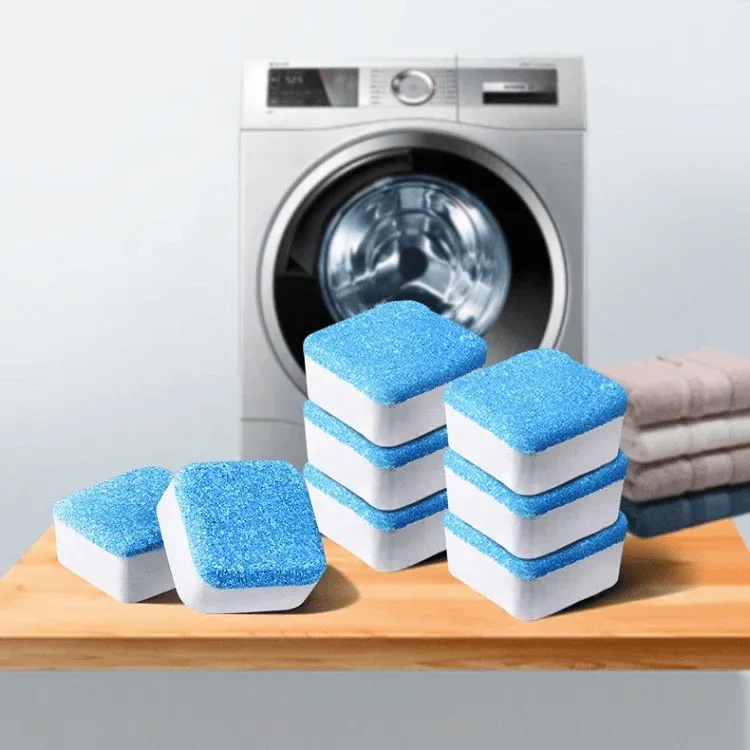 3596d9b869559b973bc302e1e8ead8a0 Pack of 1 Washing Machine Cleaner Tablets – 12 Tablet | Deep Cleaning & Deodorizing for Front Load, Top Load & HE Washer - Image 3