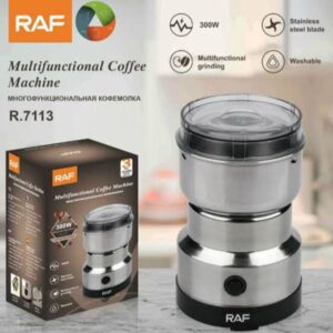 RAF 4 Blades Masala Coffee Grinder | 300W Multifunctional Electric Grinder | Stainless Steel Blades For Coffee, Spices,