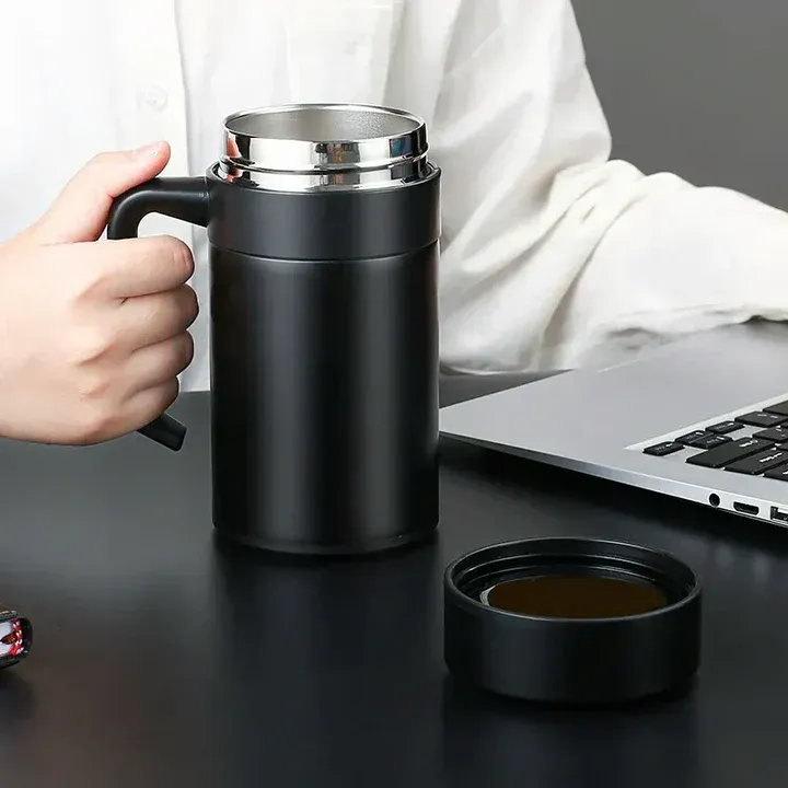3602bc1db9a8fe19bdedc2a79681ef53 355ML Stainless Steel Coffee Cup – Double Wall Insulated, Leak-Proof, Reusable & Eco-Friendly Travel Mug for Hot & Cold