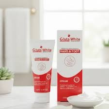 Gluta White Hand & Foot Whitening & Brightening Cream | 100ml Professional Formula for Radiant, Even-Toned Skin | Target