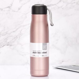 Premium Vacuum Insulated Stainless Steel Sport Bottle 500ml ( RANDOM COLOUR )