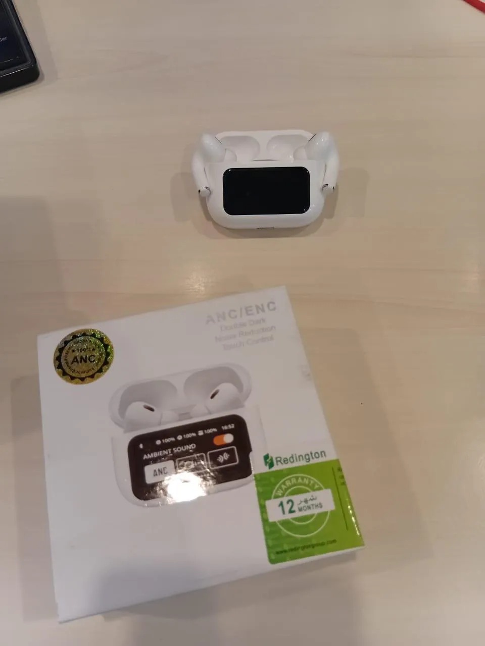 384b9d2656aa61a0d142fd90bae1c757 A9 Pro Smart Screen Wireless Earbuds – ANC & ENC Noise Cancelling, Bluetooth 5.4, Touch Control Display Case, Hi-Fi Soun - Image 3