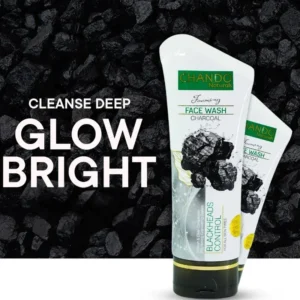 CHANDO Naturals Foaming Face Wash Charcoal – Deep Cleansing & Blackhead Control