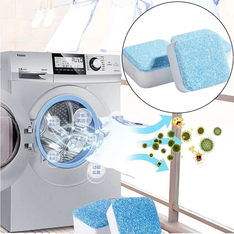 39c8eeb3dec6aa9bae5d24e02cb9e255 Tab Washing Machine Cleaner – Effervescent Detergent Tablets, Deep Clean for Washer & Pipes, Keeps Machine Fresh - Image 5