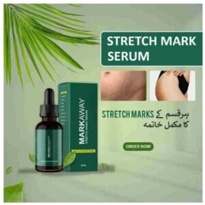 Markaway Advanced Stretch Mark Serum – Clinic-Tested Formula for Prevention & Fading | Retinol, Hydroquinone, & AHA/BHA-