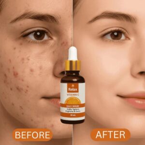 Relax Vitamin C Daily Serum – Brightening & Anti-Aging Face Serum