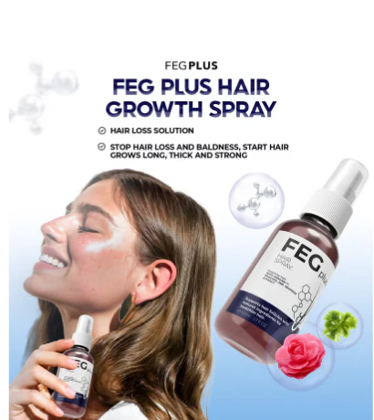 3b9491b691e32e3117880068d125000a FEG PLUS Hair & Beard Regrowth Spray – Anti Hair Loss Formula with Minoxidil, Redensyl & Natural Extracts (50ml) - Image 3