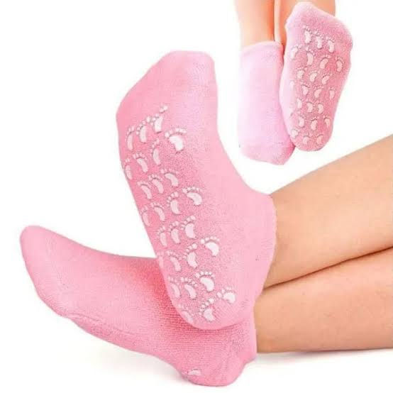 3baf9c96c80c805c5ad9ef819511de12 Moisturizing Spa Gel Socks | Silicon Socks For Women | Foot Care Spa Gel Socks - Image 3