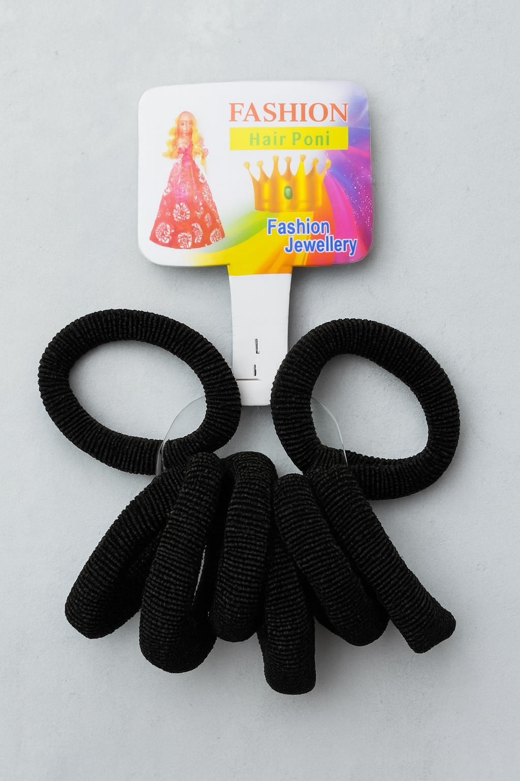 3d3f6fb46b296c115a7d3496846ae5f8 Pack Of 8 Hair Poni Set – Durable And Stylish Black And Multicolor Hair Bands For Women And Girls – Strong Elastic, Comf - Image 5