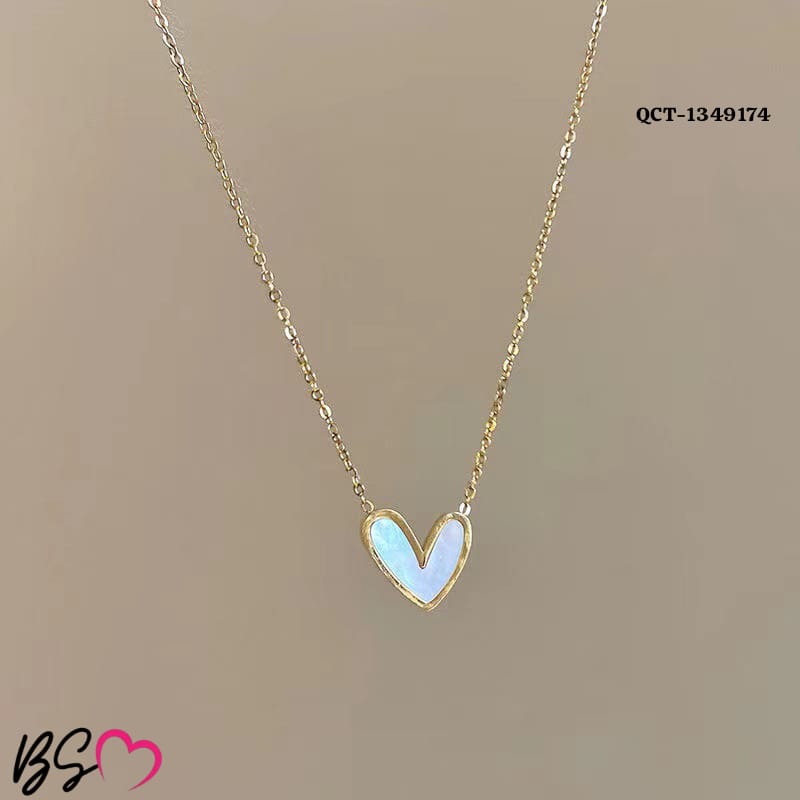 3e7d62e9042b5409f7dc4b3855939f65 QCT-174 Mini Heart Stainless Steel Necklace – Elegant Jewellery, Stylish Accessory for Women - Image 2