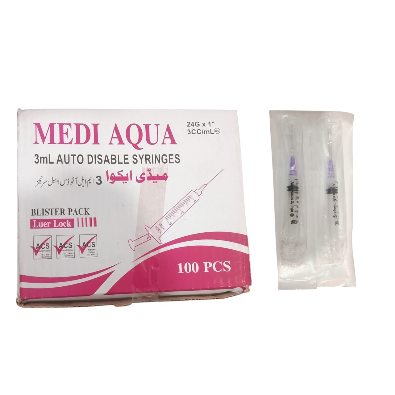 3f3734e0681e5eff3744c41588aa6b09 Medi Aqua 3cc Syringes – Precision, Safety & Comfort for Medical Use, Designed for Accurate Dosage, Smooth Injection & R - Image 3