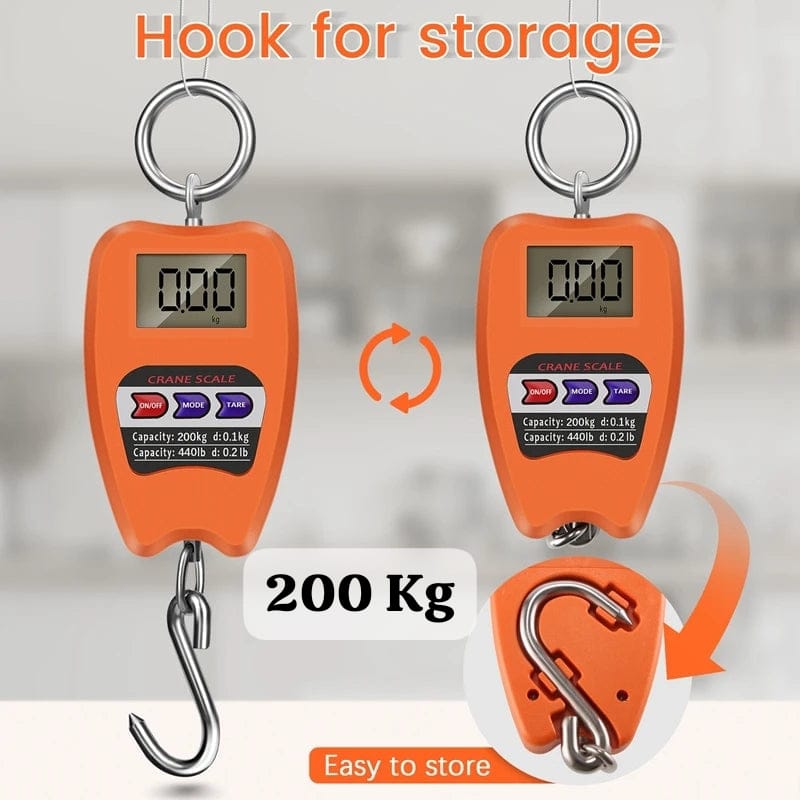 3f92a633b9895fc46a1ee32603d9baca Heavy-Duty Mini Crane Scale with LCD Display – Portable Digital Hanging Weight Scale for Industrial Lifting ( random col - Image 2