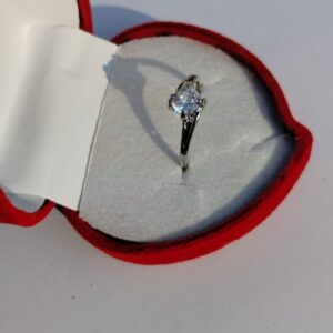 Elegant Stainless Steel Eternal Promise Couple Ring Set Featuring a Sparkling Solitaire Engagement Ring and a Sophistica