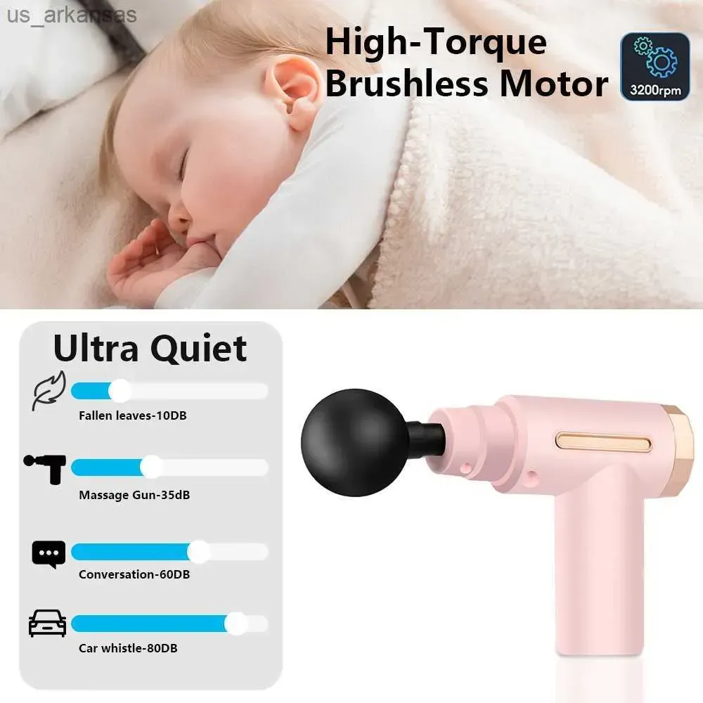 3f9625d9ba569b58f4423230dbe17b7d 4-in-1 Massage Gun | Deep Tissue Percussion Massager with 4 Attachments | Handheld Electric Body Therapy for Pain Relief