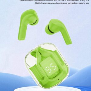 Air 31 Earbuds Wireless Earbuds With Crystal Transparent Case With Type-C Charging | Earbuds Bluetooth 5.3 - With Pouch