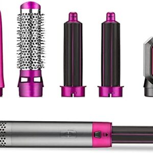 5 in 1 Electric Hair Dryer Brush | Blow Dryer Hair Comb Curling Wand Detachable Brush Kit Negative Ion Straightener Hair