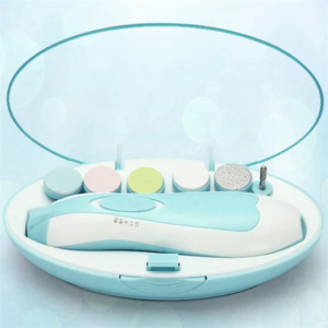 Electric Nail Clipper - Baby Nail Trimmer Clipper Set ( random color )