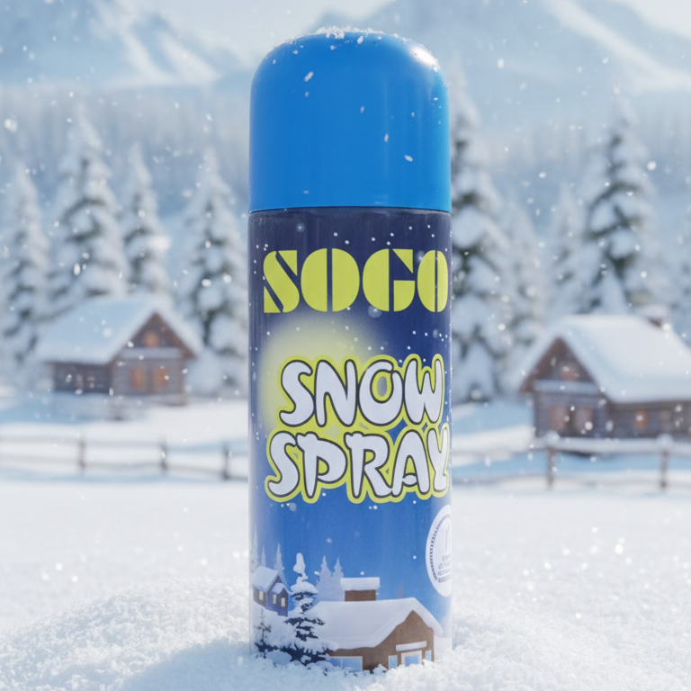 4053632c66b0d32b17514c5546b63e32 Snow Spray for Parties | Party Foam Snow Spray | Fun Celebration Accessory | - Image 3