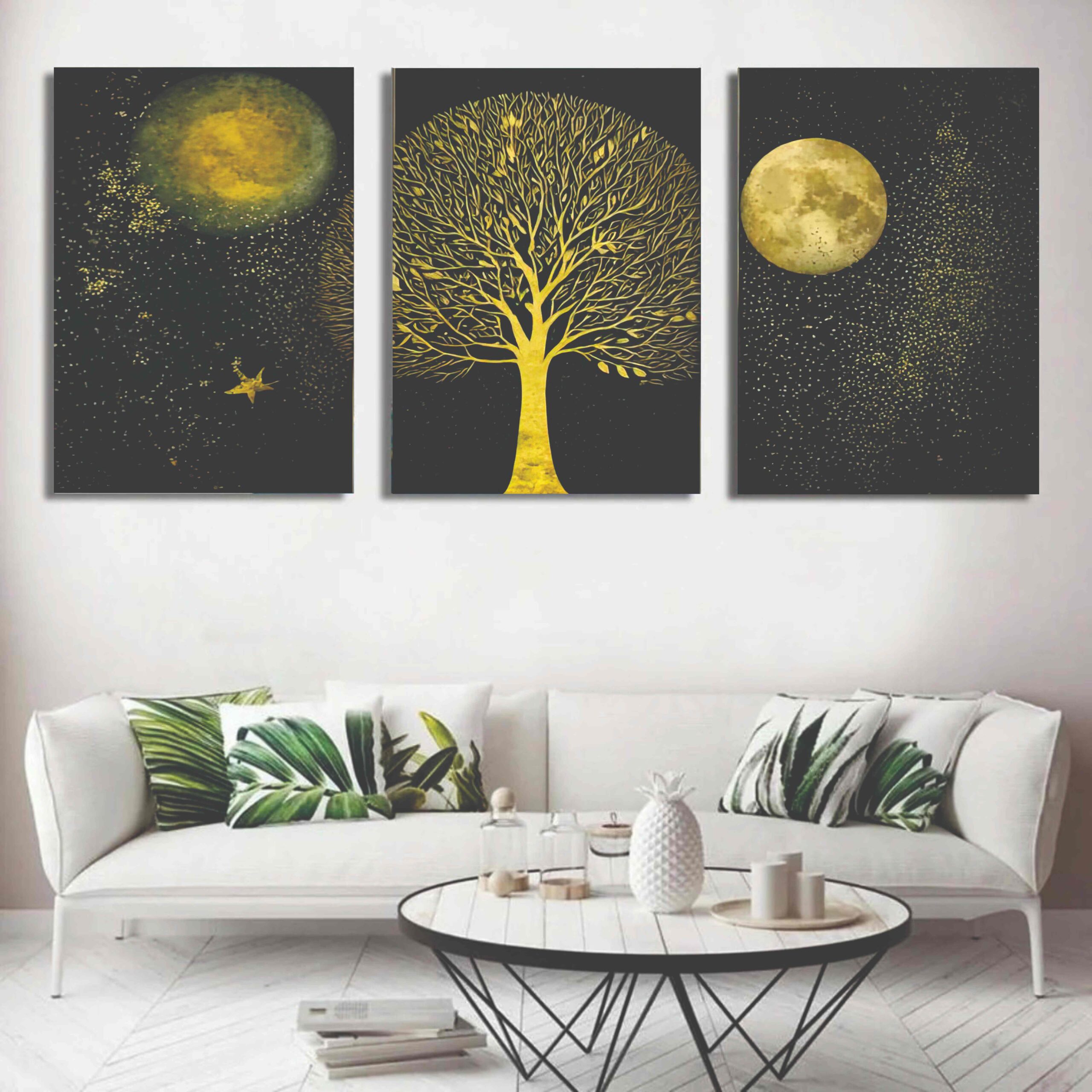 417199356bb8b9d2a2733e89233e493e Set of 3 Wall Art Wooden Phototile Frames for Wall Decor
