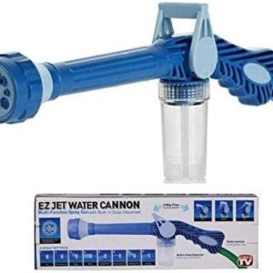 Ez Jet Water Canon 8 In 1 Turbo Water Spray – For Car & Bike Washing, Gardening - Best Quality Water Spray ( Random