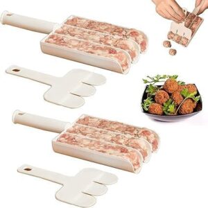 Small Meatball Maker - Creative Meat ball Scoop Multi-Function Ball Maker | Portable Maker for Making Cake Balls, Ice Cr