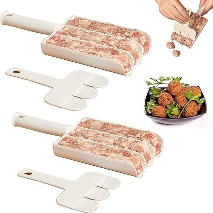 Small Meatball Maker - Creative Meat ball Scoop Multi-Function Ball Maker | Portable Maker for Making Cake Balls, Ice Cr