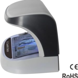 Portable Handy Small UV Counterfeit Detector Bank Note Detector Money Checker with Battery | Note Checker | Fake Note De