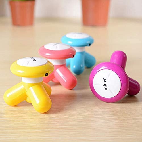 Version 1.0.0 Mini Electric Body Massager for Neck Back Shoulder | USB Powered Vibration Massager Machine for Pain Relief & Muscle